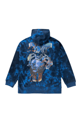 Digink collab tye dye hoodie