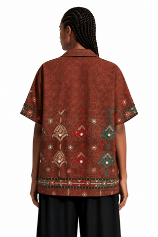 Phulkari Button Down