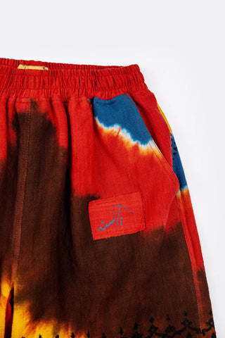 Khaddar Tie Dye Special Shorts