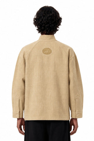 KHAKI KHADDAR SHACKET