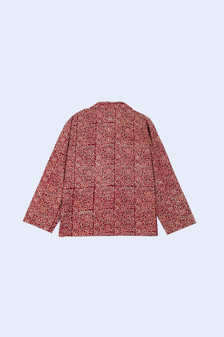 Crimson Ajrak Shirt