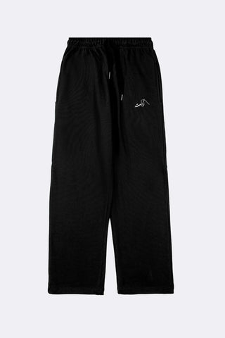 Black Terry Knit Bottoms