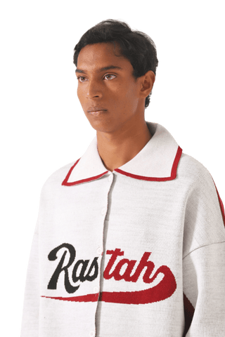 "Babe ruth" knit sweater