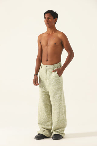 "Rastah rebels" handwoven trousers