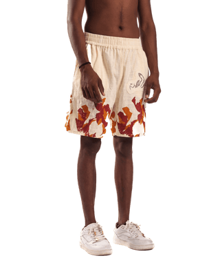 "Ember mosaic" shorts