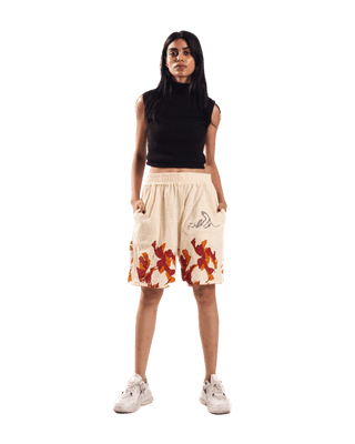 "Ember mosaic" shorts