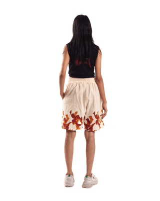 "Ember mosaic" shorts