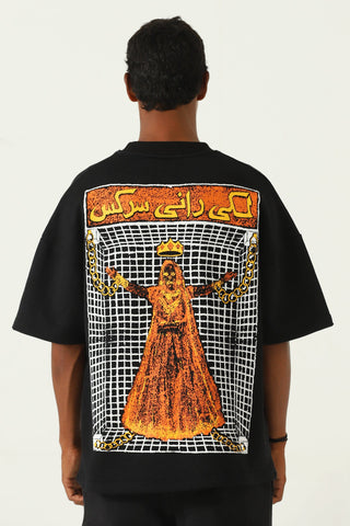 "Lucky irani" screen print T-shirt