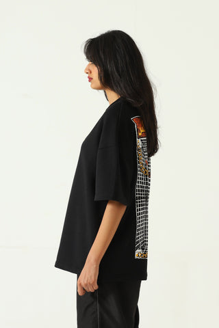 "Lucky irani" screen print T-shirt