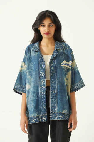 "Mithi" hand dyed button-down