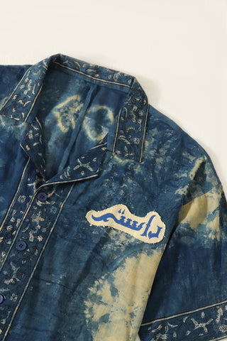 "Mithi" hand dyed button-down