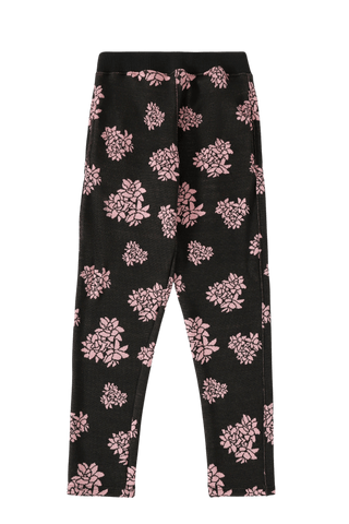 "Jasmine garden" knit sweatpants