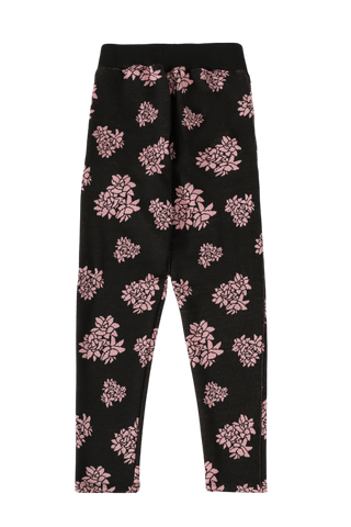 "Jasmine garden" knit sweatpants
