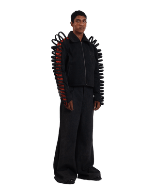 "Autumn blaze" woolen jacket