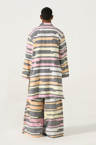 Kasuri jacquard kameez