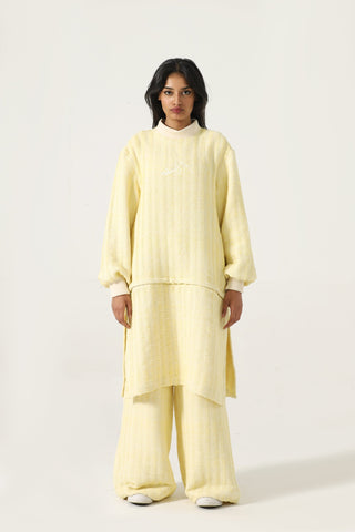 Handwoven detachable long shirt
