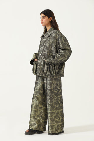 "Chamak" handwoven jacquard jacket