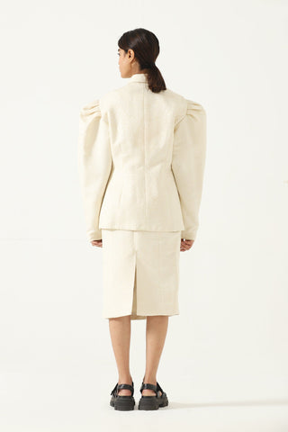 Silk jacqaurd co ord set