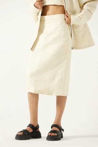 Silk jacqaurd co ord set