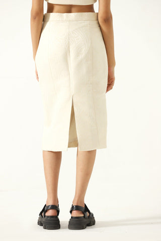 Silk jacqaurd co ord set