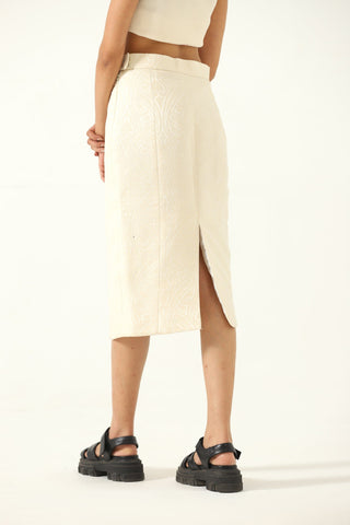 Silk jacqaurd co ord set