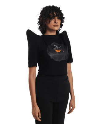 "Cavalry ground" crop top