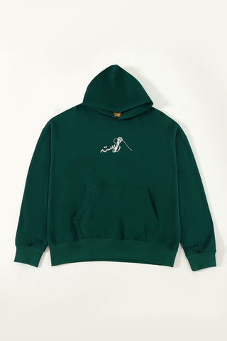 "91 in the bronx" sea green hoodie