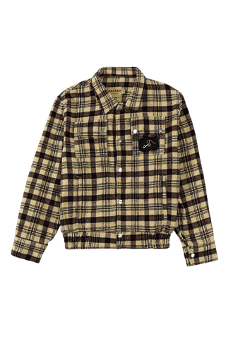 Plaid handwoven heavyweight shirt