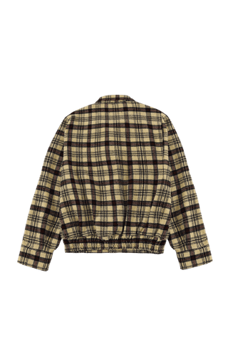 Plaid handwoven heavyweight shirt