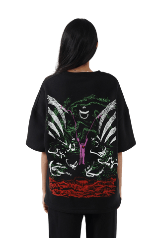"Dil mera 2gb" screen print T-shirt