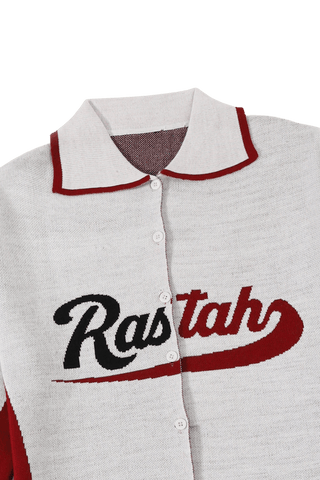 "Babe ruth" knit sweater