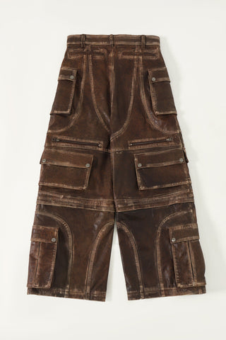 "Bowery nights" leather pants