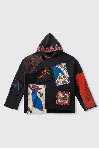 MUTATION BLOCKPRINT HOODIE - Rastah