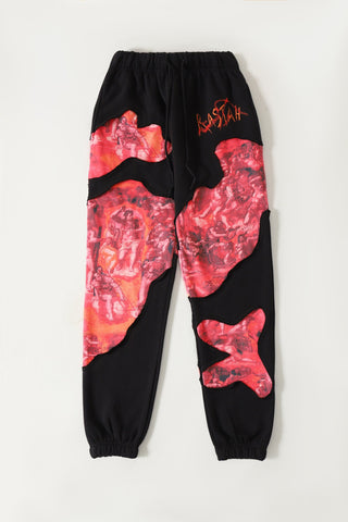 "A scene from the abyss" sweatpants