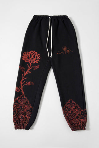 KALAMKAR VERSION 2 BLOCKPRINT SWEATPANTS - Rastah