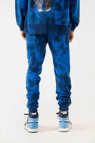 DIGINK COLLAB TYE DYE SWEATPANTS - Rastah