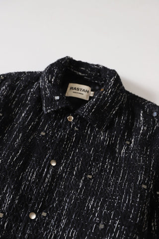 Handwoven mirror jacket
