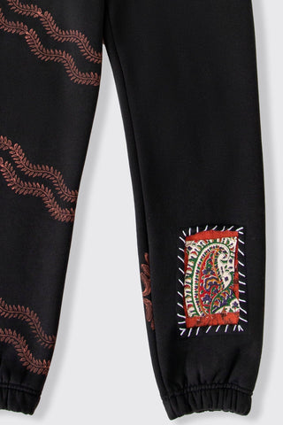 MUTATION HOODIE BLOCKPRINT SWEATPANTS - Rastah