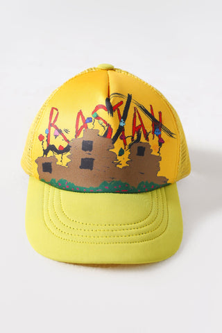 "Kite runner" printed cap