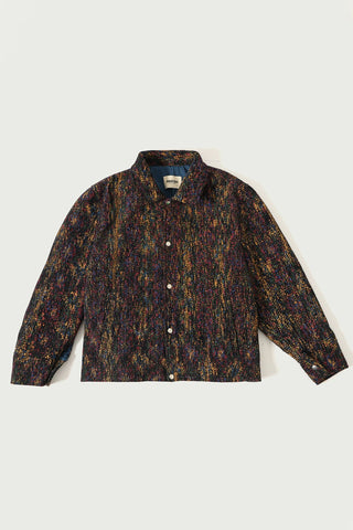 ABSTRACT BLOCK PRINT COACH JACKET - Rastah