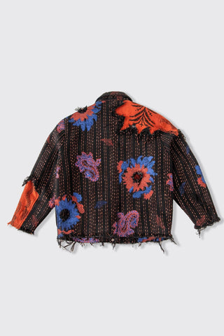 FIRE POPPY TWILL JACKET - Rastah