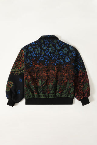 "LOST IN TRANSLATION" BLOCKPRINT BOMBER VERSION 3 - Rastah