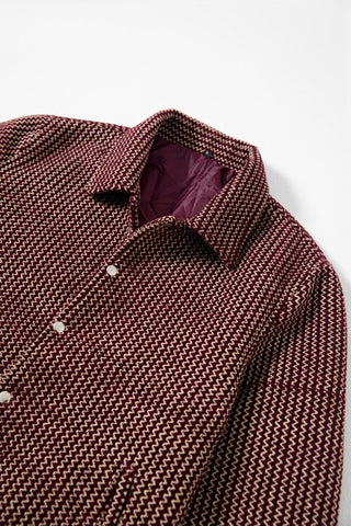 HANDWOVEN VELVET JACKET - Rastah