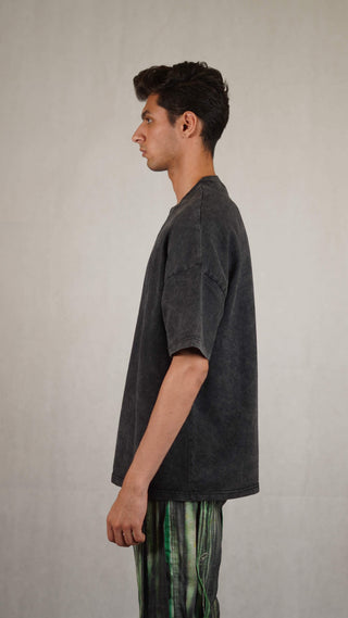 Acid Wash Logo T-shrit - Rastah