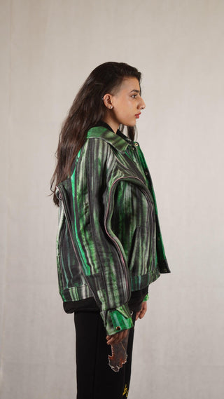 Viper Print Tube Jacket - Rastah