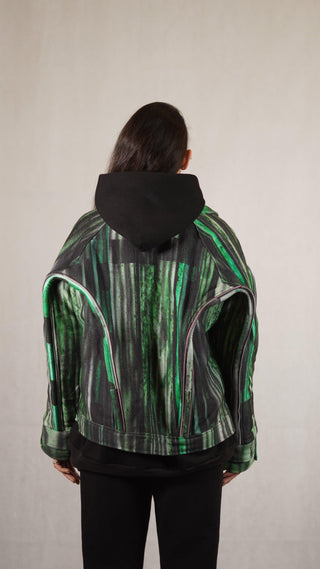 Viper Print Tube Jacket - Rastah