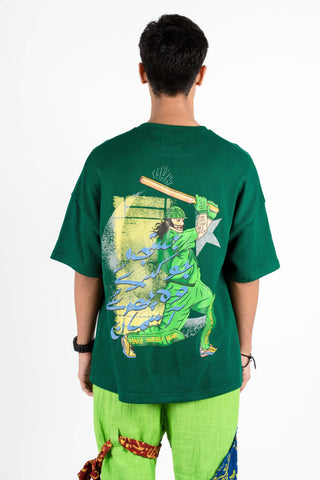JUSTAJU SEA GREEN T-SHIRT - Rastah