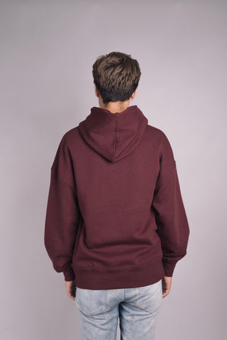 Maroon Golden Orioles Hand Embroidered Hoodie - Rastah