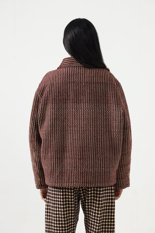 HANDWOVEN VELVET JACKET - Rastah