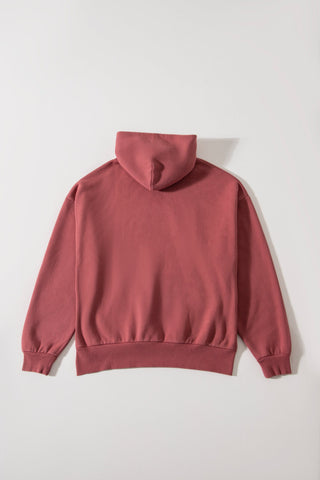 DEEP BRICK LOGO HOODIE - Rastah